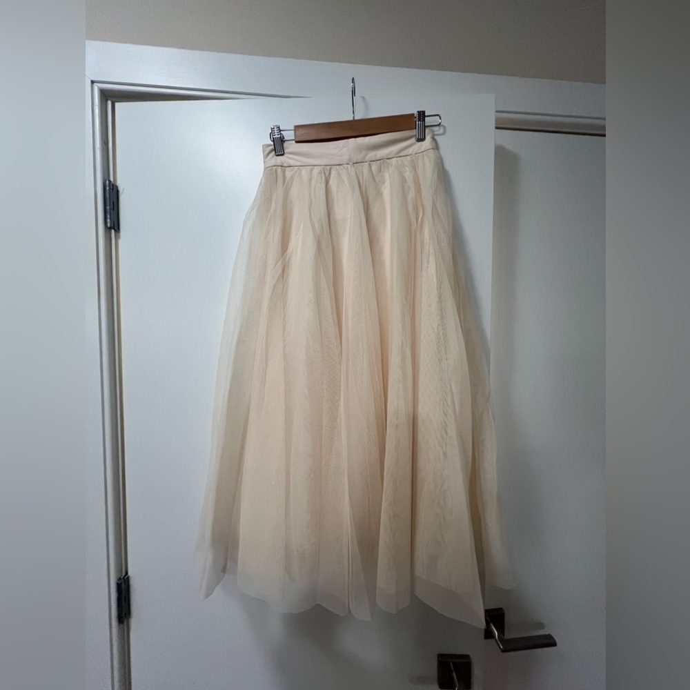 Tulle pleated skirt H&M